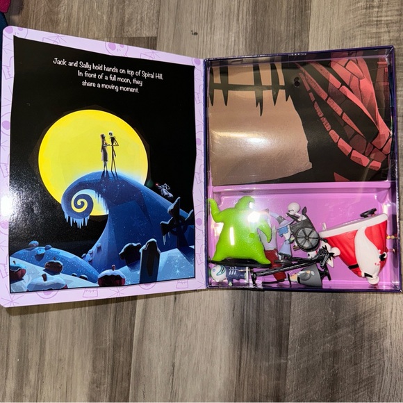 Disney Nightmare Before Christmas My Busy Books - Storybook, 10 figurines, play - Picture 5 of 11
